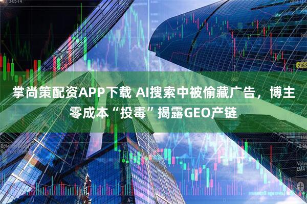 掌尚策配资APP下载 AI搜索中被偷藏广告，博主零成本“投毒”揭露GEO产链
